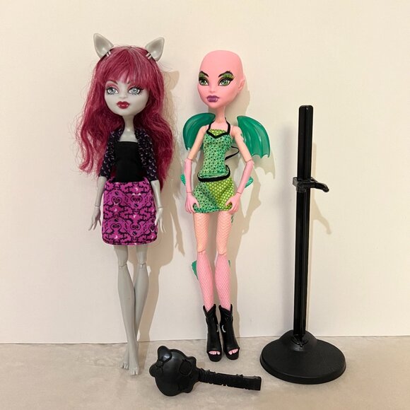 monster high Other - Monster High Create-A-Monster Set 2011 Werewolf & Dragon starter pack